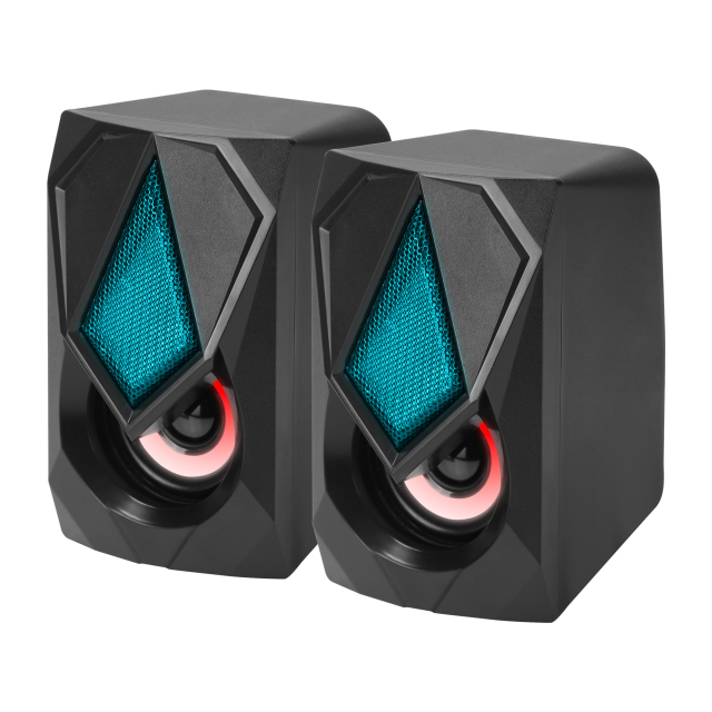 WESDAR Brand Mini USB 2.0 Computer Desktop Wired Speakers
