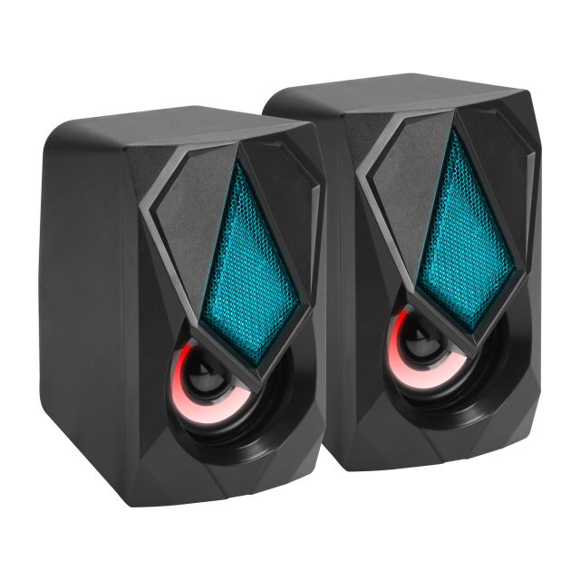 WESDAR Brand Mini USB 2.0 Computer Desktop Wired Speakers