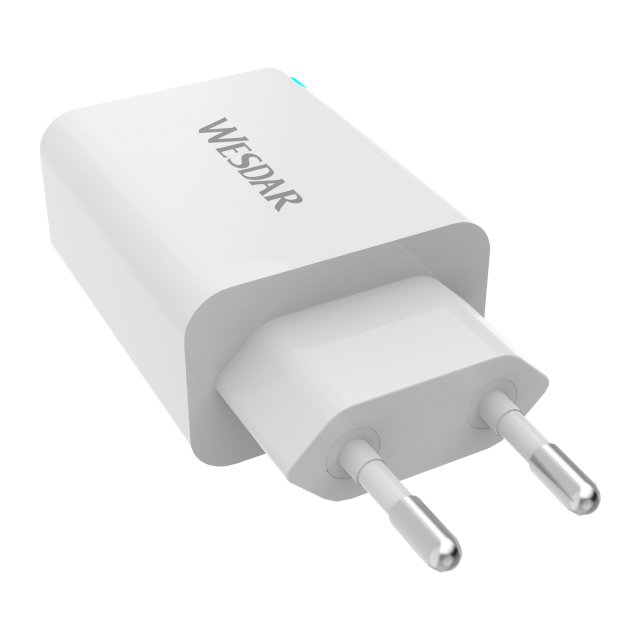WESDAR Brand 45W Dual Port Fast Wall Charger with USB-C & USB-A