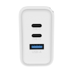 WESDAR 65W GaN Fast Charger with Dual USB-C & USB-A Ports