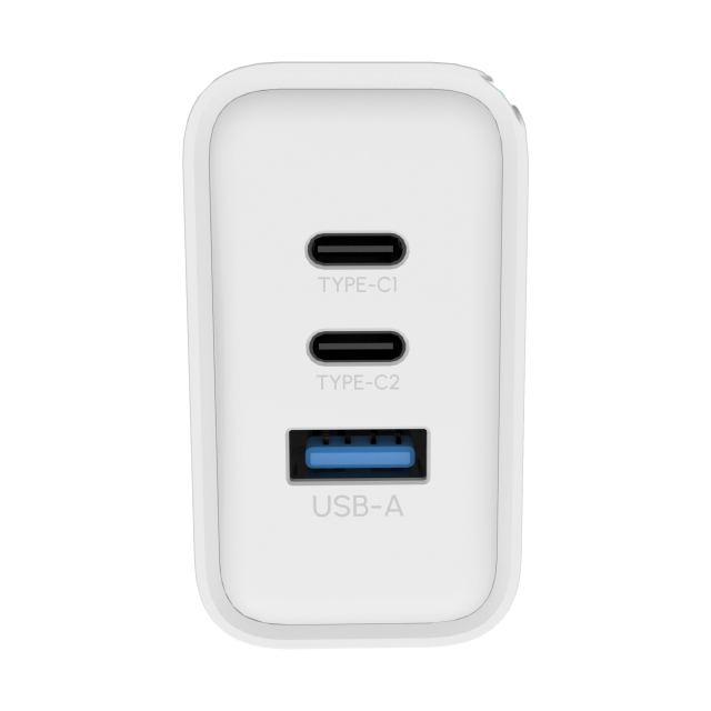 WESDAR 65W GaN Fast Charger with Dual USB-C & USB-A Ports