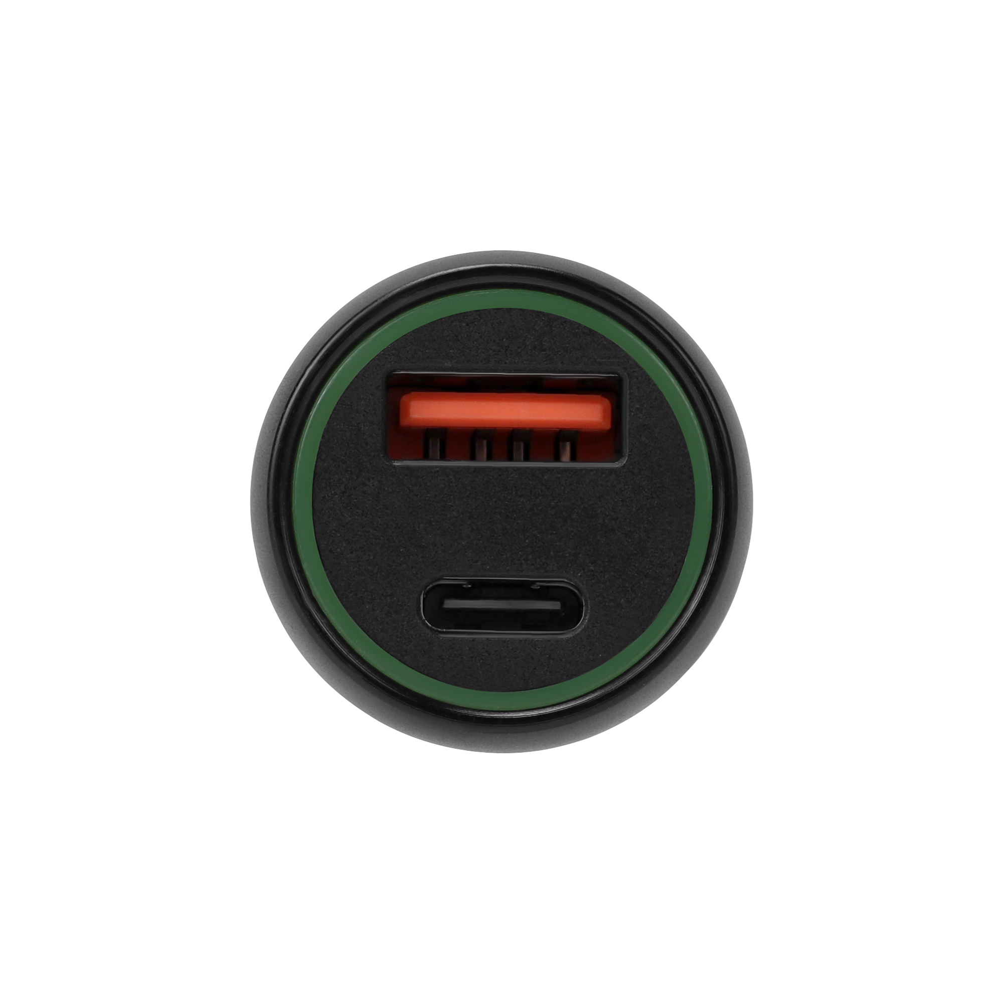 WESDAR 20W Fast Car Charger Adapter - Aluminum Alloy Dual Port (USB-A & Type-C)