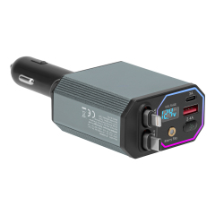 WESDAR 66W Smart Car Charger with LED Display & Galaxy Projection