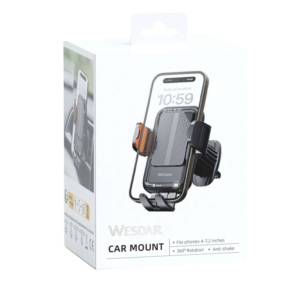 WESDAR Brand Universal Magnetic Car Holder 360 Degree Rotatable