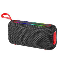 WESDAR Portable Bluetooth Speaker with RGB Lights - 10W Stereo Sound