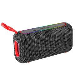 WESDAR Portable Bluetooth Speaker with RGB Lights - 10W Stereo Sound