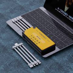 WESDAR 10000mAh Power Bank with Removable Cables