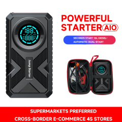 WESDAR 3-in-1 Ultimate Car Jump Starter - 12000mAh Power Bank