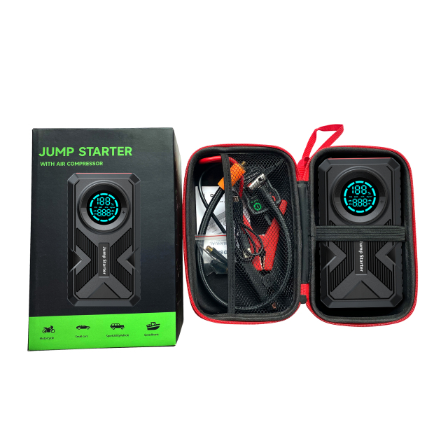 WESDAR 3-in-1 Ultimate Car Jump Starter - 12000mAh Power Bank