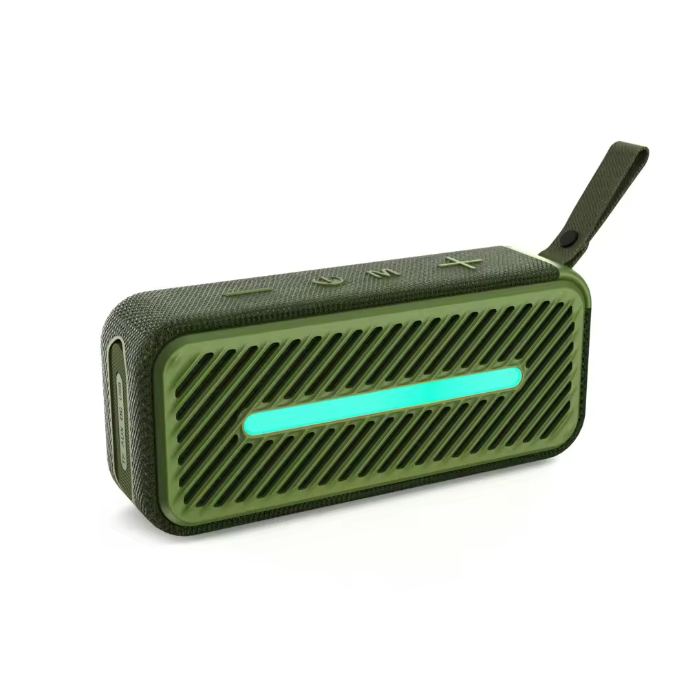 10W Outdoor Bt Speaker - High Power Portable Sound with Colorful LED Lights
