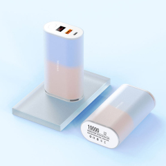 Mini Power Bank 5000mAh with LED Display ,20W PD Fast Charging,