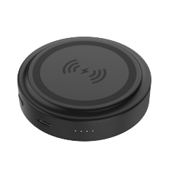 Magnetic Wireless Charging Power Bank-3000mAh Portable Phone Charger, Type-C Input/Output