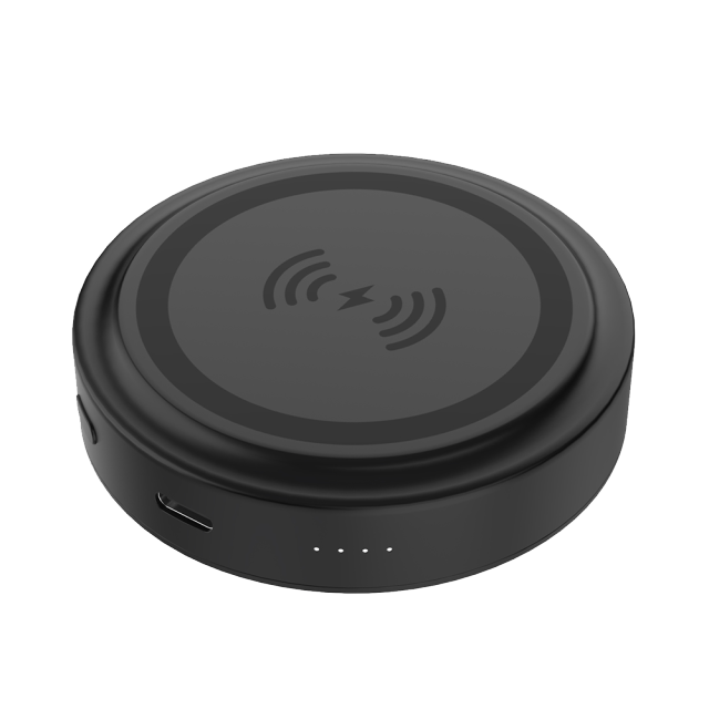 Magnetic Wireless Charging Power Bank-3000mAh Portable Phone Charger, Type-C Input/Output