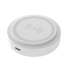 Magnetic Wireless Charging Power Bank-3000mAh Portable Phone Charger, Type-C Input/Output