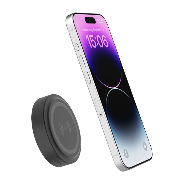 Magnetic Wireless Charging Power Bank-3000mAh Portable Phone Charger, Type-C Input/Output