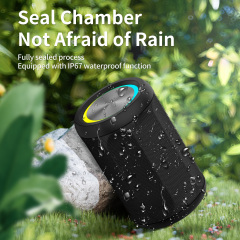 Pulse IPX5 Waterproof Bluetooth Speaker with RGB Lights, 6W Bass