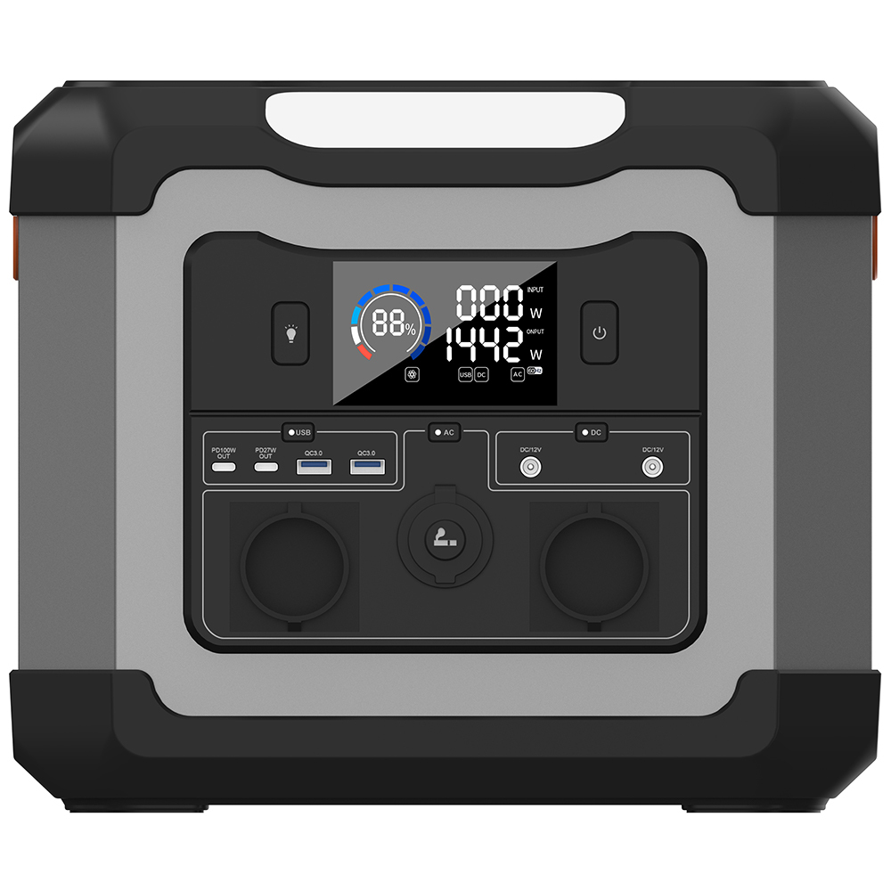 Dahatsu 1008Wh Solar Power Station,1200W Pure Sine Wave AC, 450W Solar Input, 315000mAh Capacity,