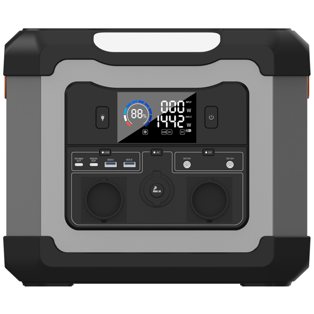 Dahatsu 1008Wh Solar Power Station,1200W Pure Sine Wave AC, 450W Solar Input, 315000mAh Capacity,