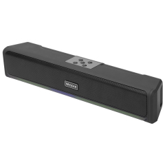 10W TWS Wireless Speaker with Iron Mesh Design, Bluetooth 5.1,LED Light