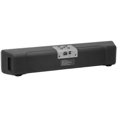 10W TWS Wireless Speaker with Iron Mesh Design, Bluetooth 5.1,LED Light