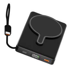 WESDAR 10000mAh Magnetic Power Bank with 45W PD & 25W Wireless Charging