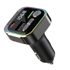 All-in-One Bluetooth FM Transmitter with Dual USB & PD30W Fast Charging
