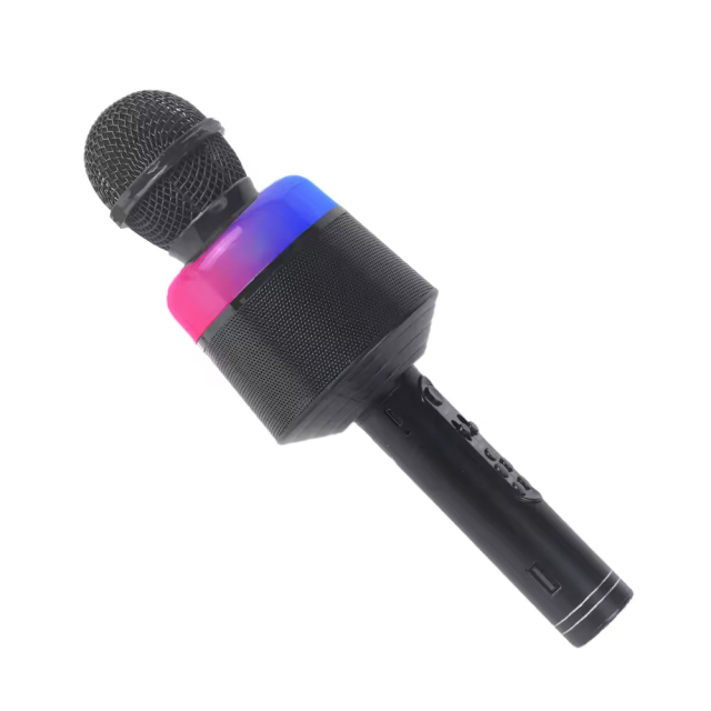 KG30 Karaoke Microphone with RGB Lights, Portable Bt Speaker