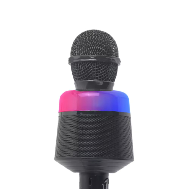 KG30 Karaoke Microphone with RGB Lights, Portable Bt Speaker