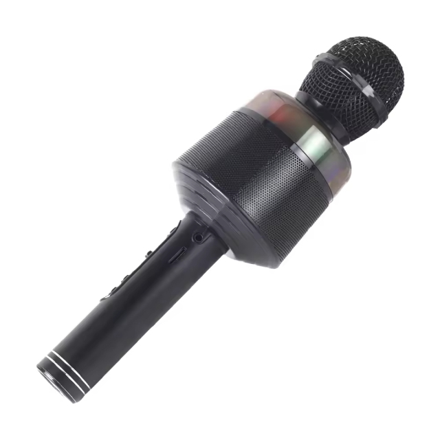 KG30 Karaoke Microphone with RGB Lights, Portable Bt Speaker