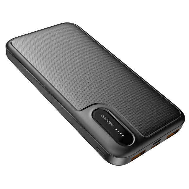 10000mAh LCD Power Bank, Dual 12W Fast Portable Charger with Type-C Input