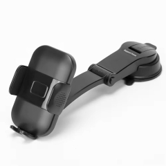 Magnetic Car Phone Holder, 360° Adjustable ABS+Metal Auto-Clip Mount