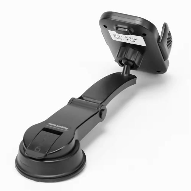 Magnetic Car Phone Holder, 360° Adjustable ABS+Metal Auto-Clip Mount