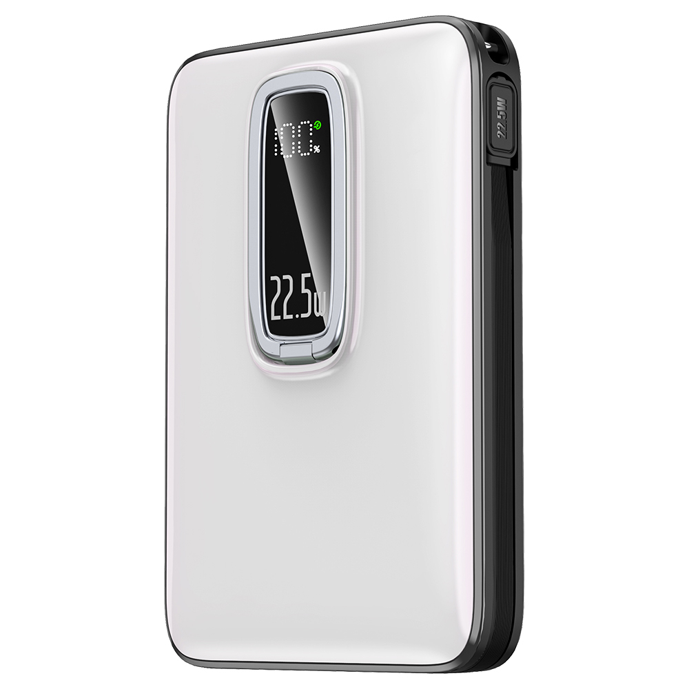 Wesdar 10000mAh 3-in-1 Wireless Charging Power Bank with Smart Display