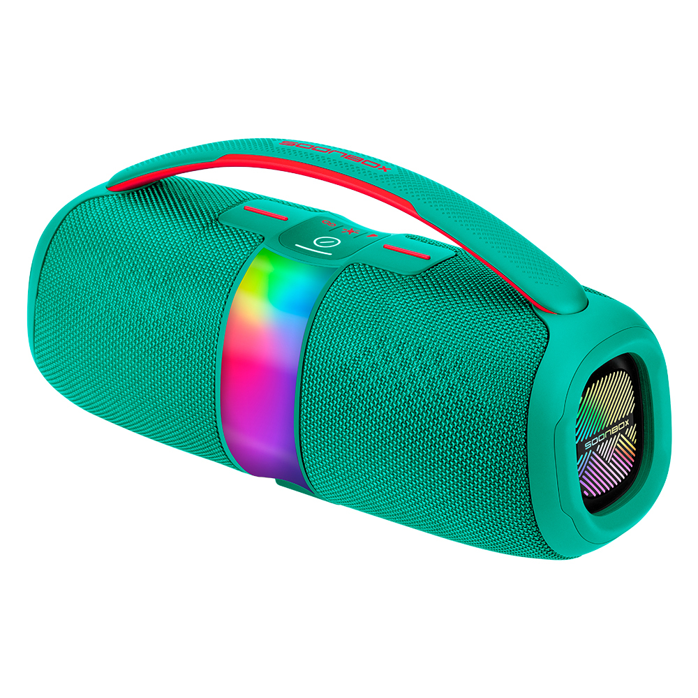 V5.3 60W High-Power Bluetooth Speaker with RGB Lights, 5000mAh