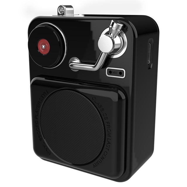 Portable TWS Bluetooth 5.3 Speaker, 5W Stereo Sound, 400mAh Battery