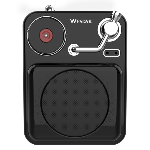 Portable TWS Bluetooth 5.3 Speaker, 5W Stereo Sound, 400mAh Battery
