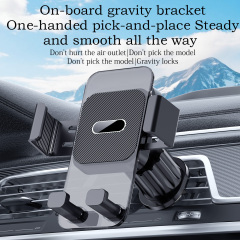 360° Aluminum Phone Car Mount - Secure Air Vent, Dashboard & Windshield Holder