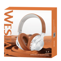 WEDSAR Bluetooth 5.4 Earmuff Headphones with Soft Ear Cushions & ENC