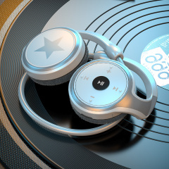 JL Chipset Neckband Sport Headphones: Digital Display, 8D Surround Sound,