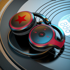 JL Chipset Neckband Sport Headphones: Digital Display, 8D Surround Sound,