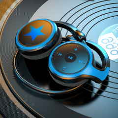 JL Chipset Neckband Sport Headphones: Digital Display, 8D Surround Sound,