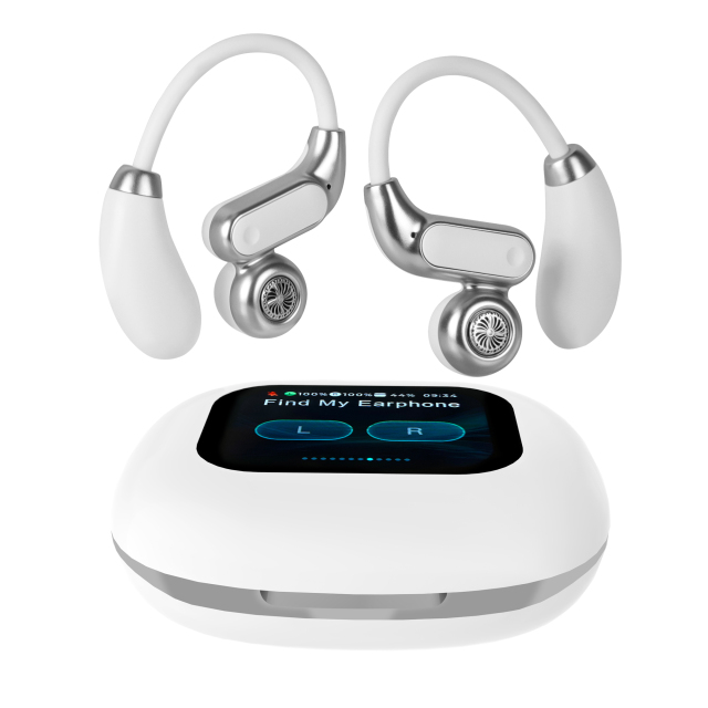 WESDAR Bluetooth 5.4 Gaming Earbuds with Touch Display, 3D Surround Sound