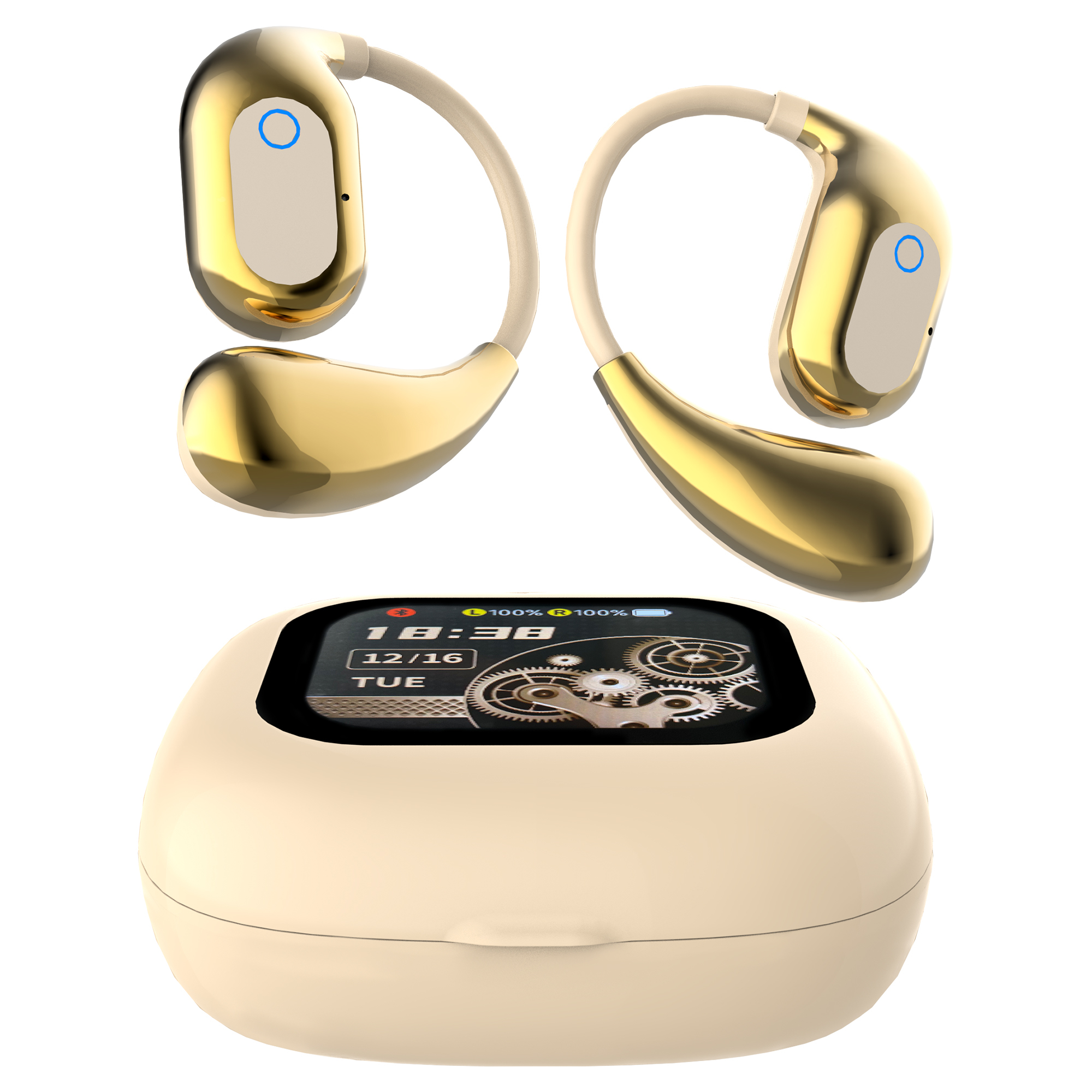 WESDAR Ear Hook Wireless Bluetooth 5.2 Gaming Headset