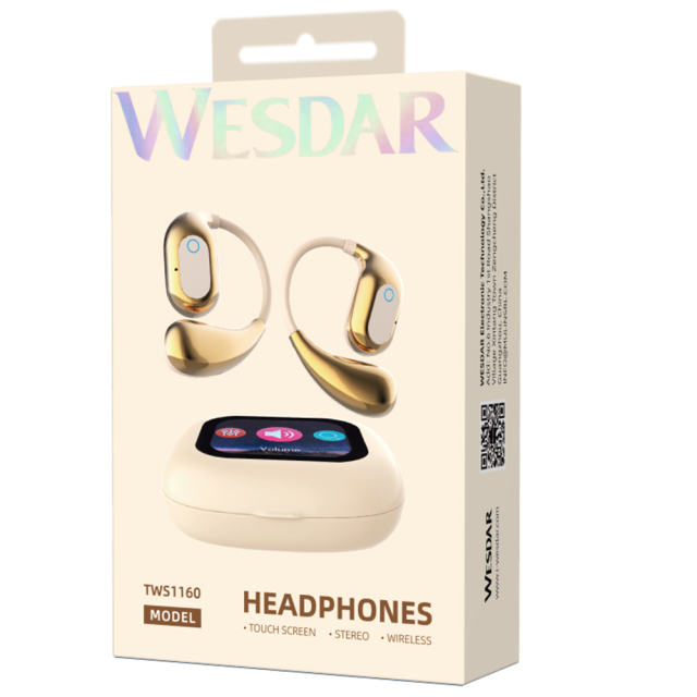 WESDAR Ear Hook Wireless Bluetooth 5.2 Gaming Headset