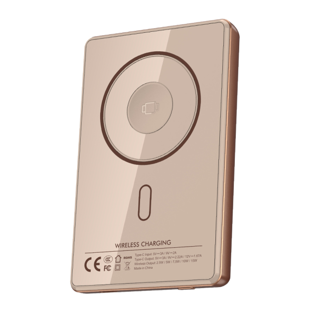 3-in-1 Magnetic Wireless Charging Power Bank 10000mAh with Phone Stand & Display Screen