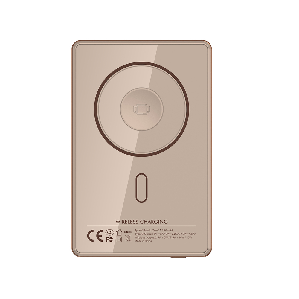 3-in-1 Magnetic Wireless Charging Power Bank 10000mAh with Phone Stand & Display Screen