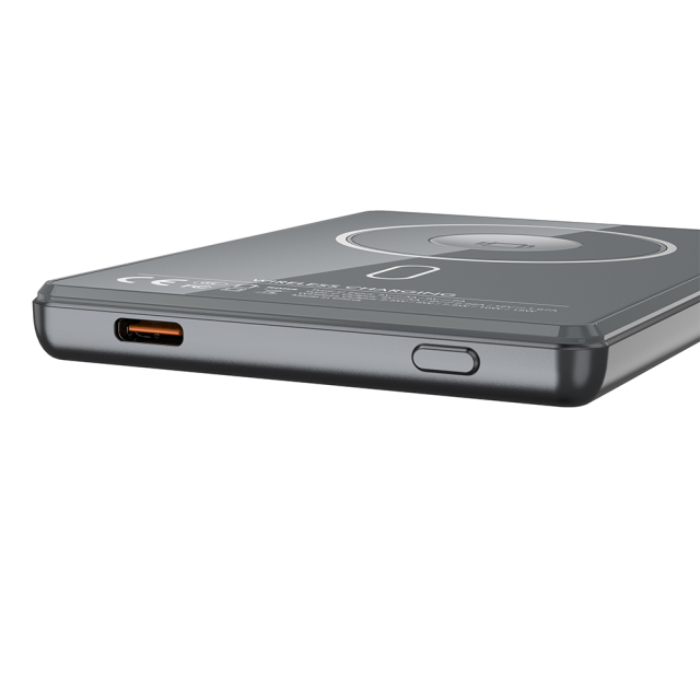 3-in-1 Magnetic Foldable Stand Power Bank: 22.5W PD Fast Charging