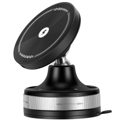 Aluminum Alloy Magnetic Wireless Charger Stand, Qi2 15W Fast PD 3.0 Charging