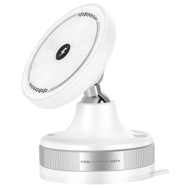 Aluminum Alloy Magnetic Wireless Charger Stand, Qi2 15W Fast PD 3.0 Charging