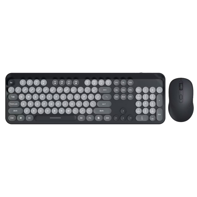 2.4G Wireless Keyboard and Mouse Combo With RGB Backlit